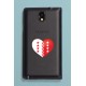valaisan heart sticker for car, notebook, tablet or smartphone