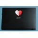 valaisan heart sticker for car, notebook, tablet or smartphone