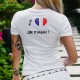 Women's fashion T-Shirt - J'aime UN français