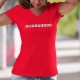 Women's cotton T-Shirt - Amoureuse