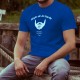 Men's cotton T-Shirt - Règle de la barbe N°7