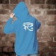 Women's Cotton Hoodie - The eye of Horus, Egyptian symbol of protection, the eye Oudjat of the falcon god Horus.