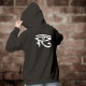 Women's Cotton Hoodie - The eye of Horus, Egyptian symbol of protection, the eye Oudjat of the falcon god Horus.