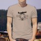 Uomo aereo da combattimento T-shirt - P-51 Mustang - Aereo da caccia americano, leggenda della seconda guerra mondiale