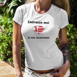 Donna T-shirt - Embrasse-moi je suis Jurassienne
