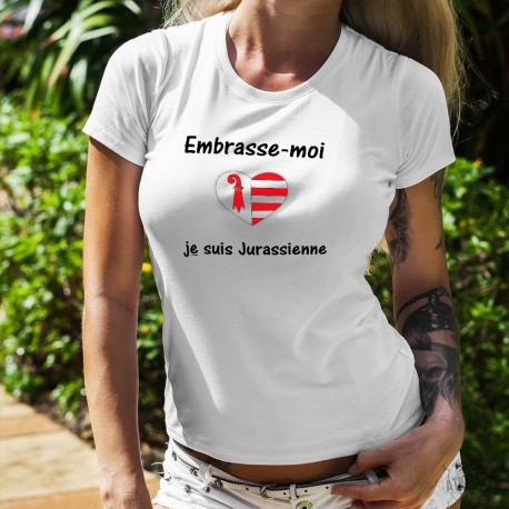 Women's T-Shirt - Embrasse-moi je suis Jurassienne