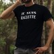 T-shirt coton mode homme - Je suis RACLETTE (recette de fromage valaisan, raclé au fur et à mesure qu'il fond)