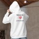 Hooded Funny Sweat - Embrasse-moi je suis Jurassienne