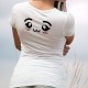 Lady fashion t-shirt - Kawaii emoticon - smiling face