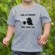 T-shirt mode enfant (garçon ou fille) - Que la Fondue soit avec Toi - Yoda aimant la fondue au fromage