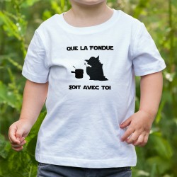 Que la Fondue soit avec Toi ☆ Yoda ☆ Mini T-shirt, Déco voiture