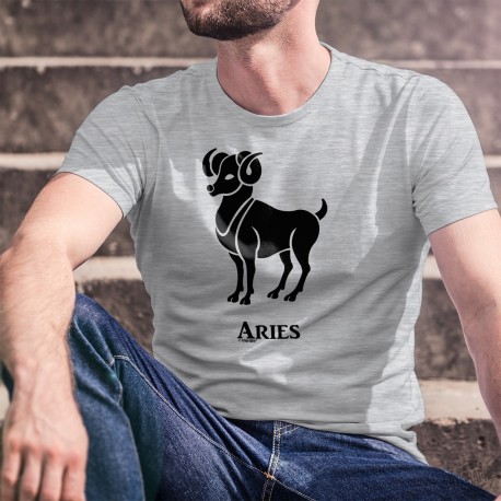 Zodiac Sign T-Shirt - Aries (Latin Aries) - Men's between March 21st and April 20th