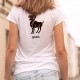 T-Shirt astrologique dame - signe Bélier (Aries en latin) Elément feu (énergie et enthousiasme)