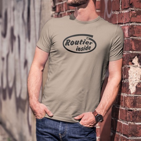 Uomo Funny T-Shirt - Routier Inside