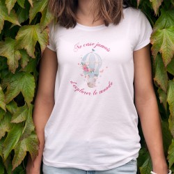 T-shirt - explorer le monde