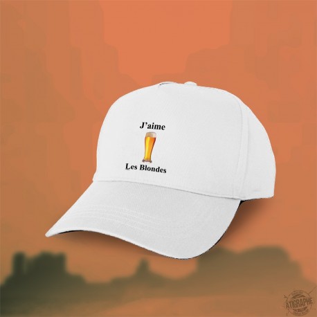 Baseball Cap - J'aime les Blondes