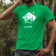 ♉ T-shirt coton - Signe astrologique Taureau (Taurus en latin) lié à l'élément Terre, pour homme né entre le 21 avril et le 20 m