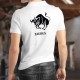 Herrenmode Polo shirt - Sternzeichen Stier (Taurus in Latein), für Menschen geboren zwischen 21. April und 20. Mai