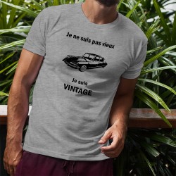 Uomo T-Shirt - Vintage Citroën DS