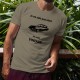 T-Shirt humoristique homme - Vintage Citroën DS et la citation "Je ne suis pas vieux, je suis vintage"