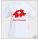 T-Shirt - Switzerland, White