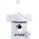 Mini T-Shirt - Fribourgeois  on Board - Autodeko