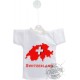 Mini T-Shirt - Switzerland - Auto Deko