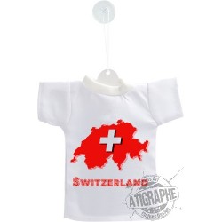Mini T-Shirt - Switzerland - pour voiture
