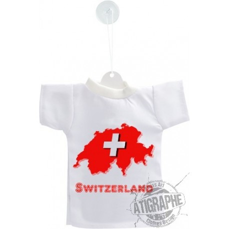 Mini T-Shirt - Switzerland - pour voiture