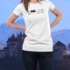 Women's T-Shirt with a heart shaped Fribourg canton flag replacing the "O" of the word LOVE