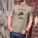 T-Shirt humoristique mode homme - Vintage Boguet (Vélomoteur PUCH Maxi S) et la phrase "Je ne suis pas vieux, je suis vintage"