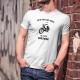 T-Shirt humoristique mode homme - Vintage Boguet (Vélomoteur PUCH Maxi S) et la phrase "Je ne suis pas vieux, je suis vintage"