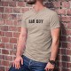 Humoristisch Herren Mode T-Shirt - Bad Boy (böser Junge, zerkratzte Schrift)