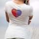 T-Shirt mode femme - Coeur tessinois - canton du Tessin