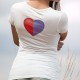 Women's slim T-Shirt - Ticino Heart
