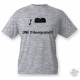 Men's Funny T-Shirt - J'aime UNE fribourgeoise, Ash Heater