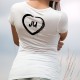 Women's Jura slinky T-Shirt -  JU Heart