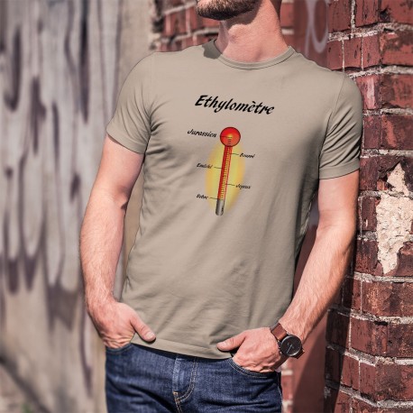 Humoristisch T-Shirt - Ethylomètre jurassien