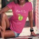 La Pomme ★ Adam & Eve® ★ Donna cotone T-Shirt