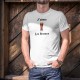 J'aime les Brunes (bière ou... femme ?) ★ T-Shirt humoristique homme illustré d'une bonne bière pression brune