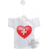 Car's Mini T-shirt - Swiss Heart