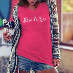 Adam & Eve® ★ Donna cotone T-Shirt