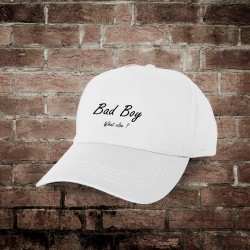 Casquette de baseball - Bad Boy, What else ? (mauvais garçon, quoi d'autre ?)