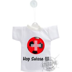 Mini Fussball T-Shirt - Hopp Schweiz - in französisch