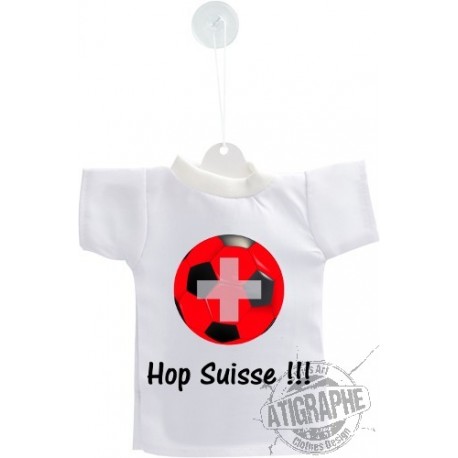 Mini Fussball T-Shirt - Hopp Schweiz - in französisch