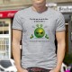 Herren T-Shirt - Si je dis que je vais le faire