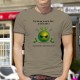 Herren T-Shirt - Si je dis que je vais le faire