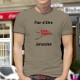 Fier d'être Jurassien ★ T-Shirt homme, frontières du canton du Jura