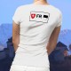 Fribourg license plate ★ Women's fashion T-Shirt