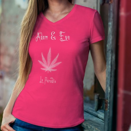 Le Paradis ★ Adam & Eve® ★ Women's Fashion cotton T-Shirt